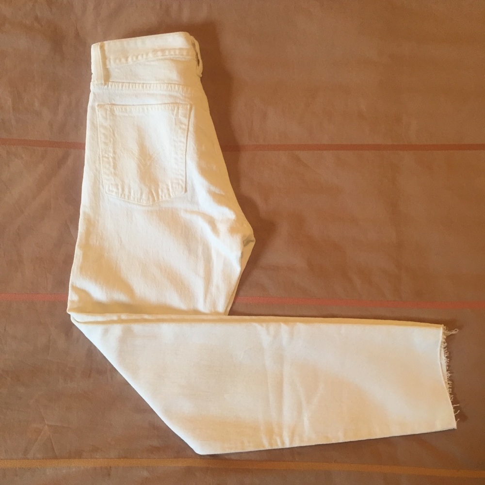 Levi’s White Wedgie Jeans